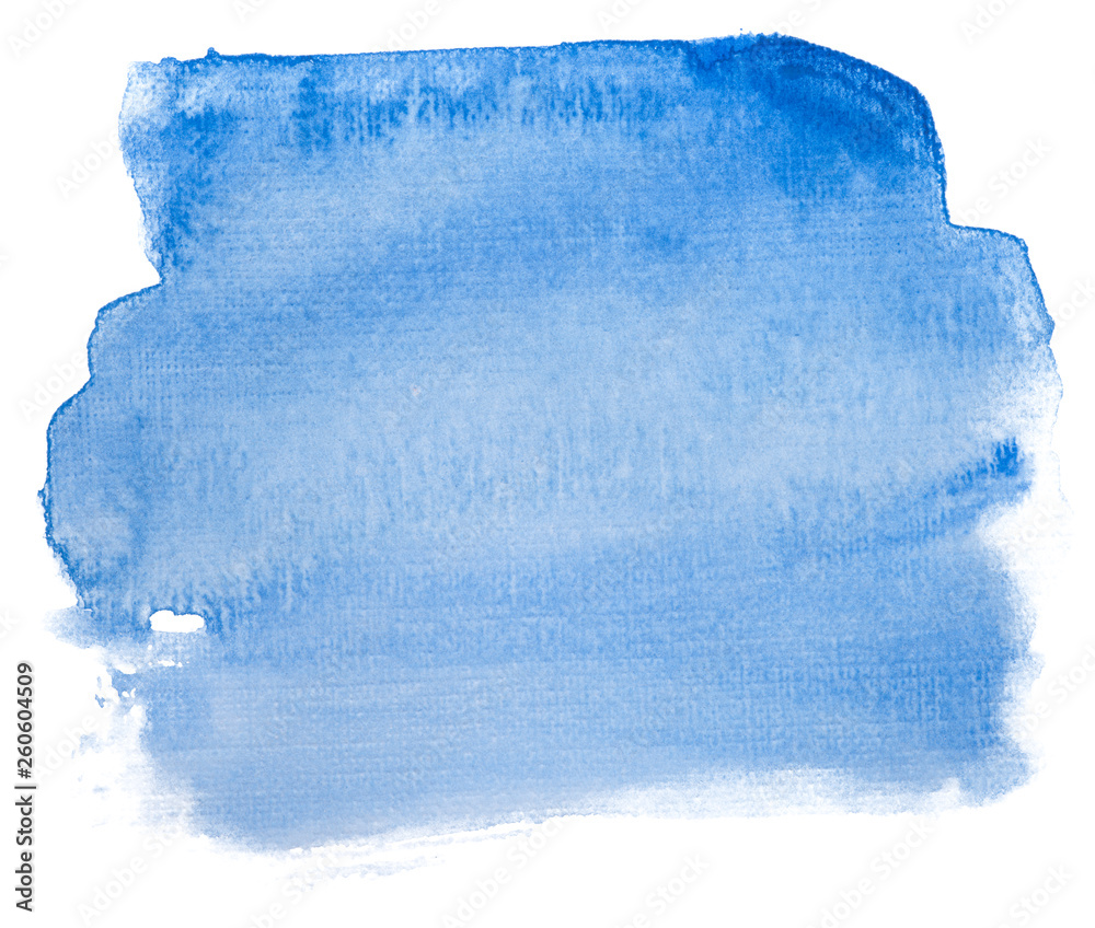 Watercolor stain on white background isolated. Element with paint and watercolor paper texture. Background for design of postcards and print. Watercolor stain on white background isolated. Element with paint and watercolor paper texture. Background for design of postcards and print.