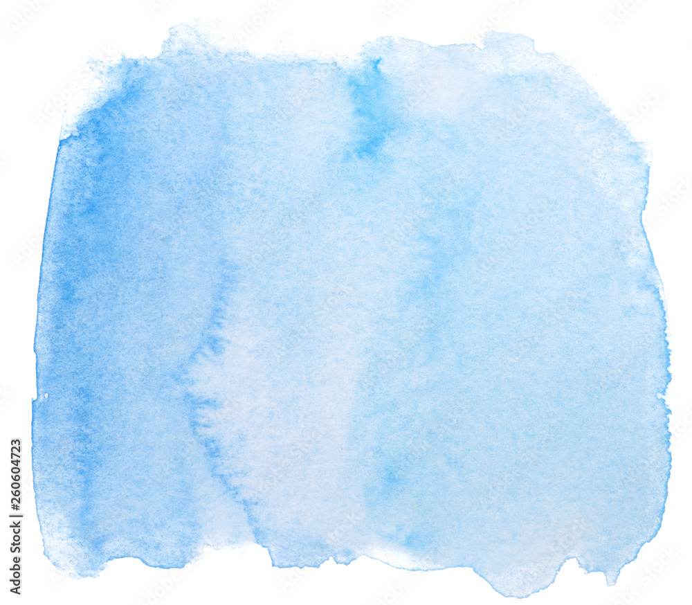 Watercolor stain on white background isolated. Element with paint and watercolor paper texture. Background for design of postcards and print. Watercolor stain on white background isolated. Element with paint and watercolor paper texture. Background for design of postcards and print.