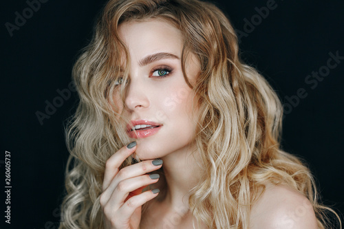 Fashion Girl Face Makeup Photography Portrait