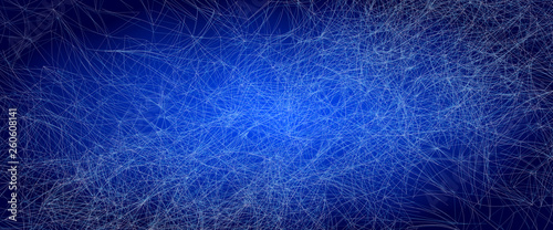 Abstract technology lines background. Futuristic background in dark blue.
