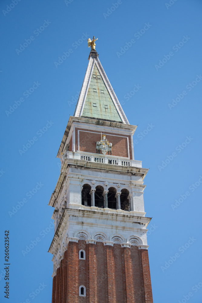 Obraz premium Bell tower (Campanile) at St Mark square,Venice, Italy, 2019