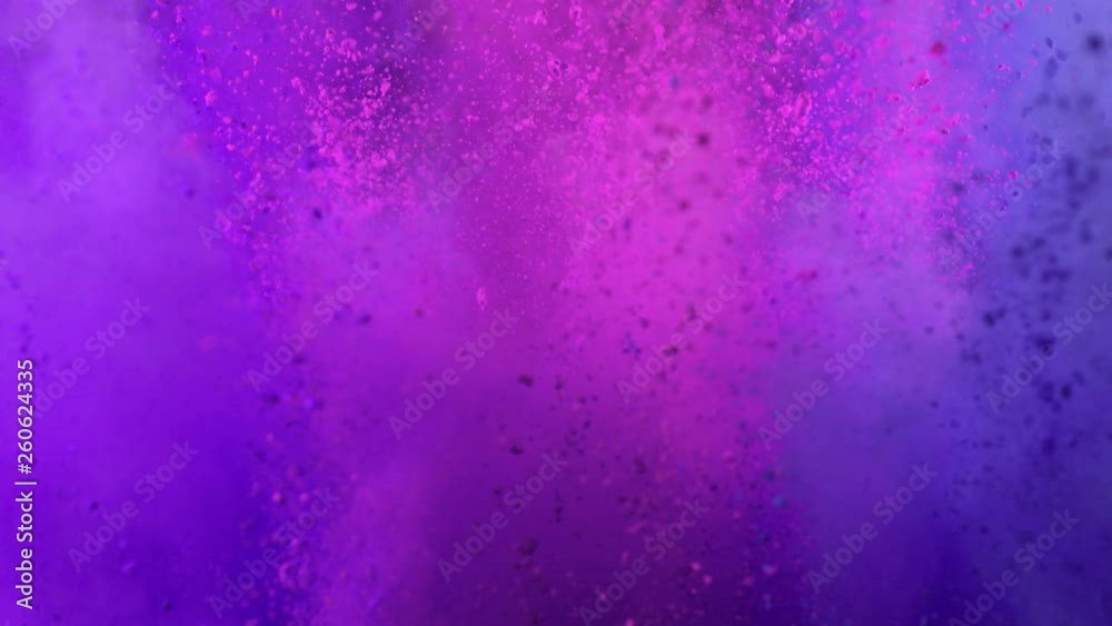 Super slow motion of coloured powder collision isolated on black background. Filmed on high speed cinema camera, 1000fps. Super slow motion of coloured powder collision isolated on black background. Filmed on high speed cinema camera, 1000fps.