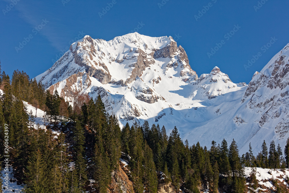 View of snowy Rote Wand