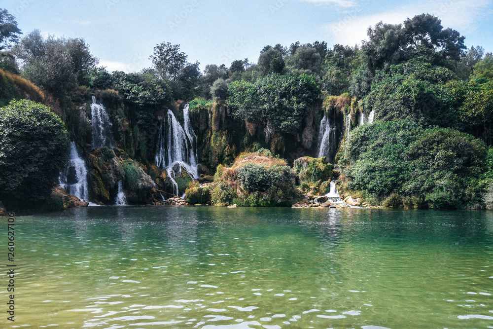 Kravice Waterfalls near Mostar in Bosnia and Herzegovina