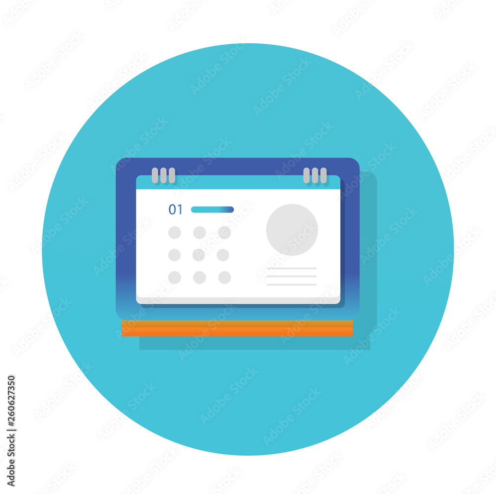 Calendar icon flat vector design. Calendar icon flat vector design.