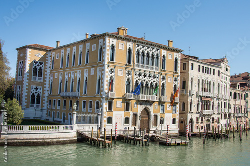 Canal Grande and Basilica Santa Maria della Salute, Venice, Italy ,2019 . martie