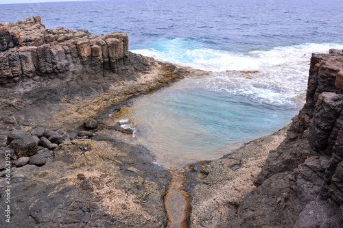 Landscape in Tropical Volcanic Canary Islands Spain photo