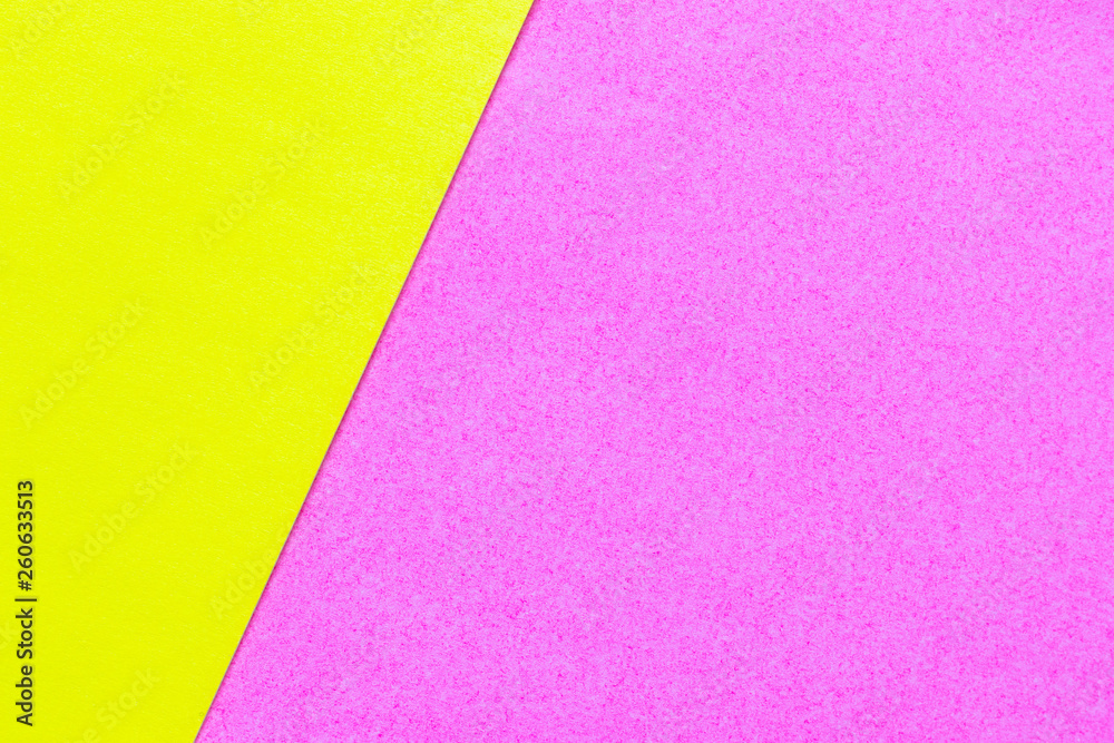 Abstract yellow and pink color paper textured background with copy space for design and decoration Abstract yellow and pink color paper textured background with copy space for design and decoration