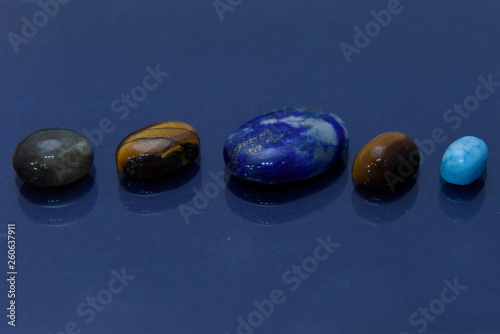 Canvas Print Various natural stones