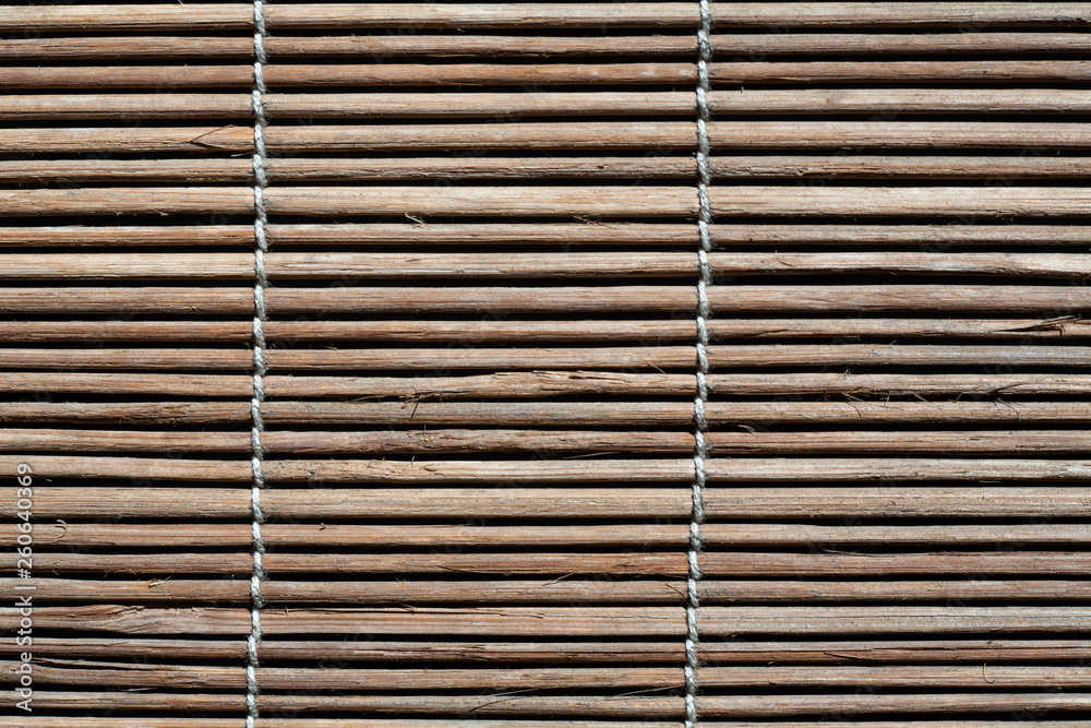 Old bamboo wood blind window texture, Abstract seamless background, Asian decorating home Old bamboo wood blind window texture, Abstract seamless background, Asian decorating home