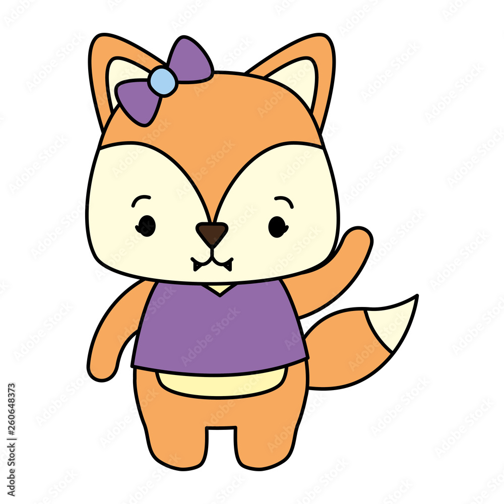 Obraz premium cute animal cartoon