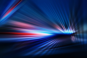 Papier peint photo Abstrait classique Rayons colorés explosion centrale dynamique  © Sergey Nivens