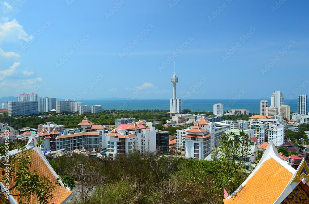 Obraz premium view of the city