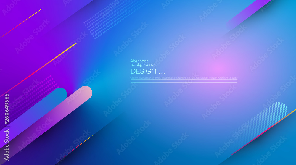 Abstract dynamic motion of geometric shape, pattern composition. Colorful gradient background. Vector modern graphic, minimal design elements for a backdrop, template, poster, wallpaper, flyer, layout Abstract dynamic motion of geometric shape, pattern composition. Colorful gradient background. Vector modern graphic, minimal design elements for a backdrop, template, poster, wallpaper, flyer, layout