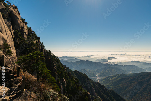 Huangshan cloud sea  China