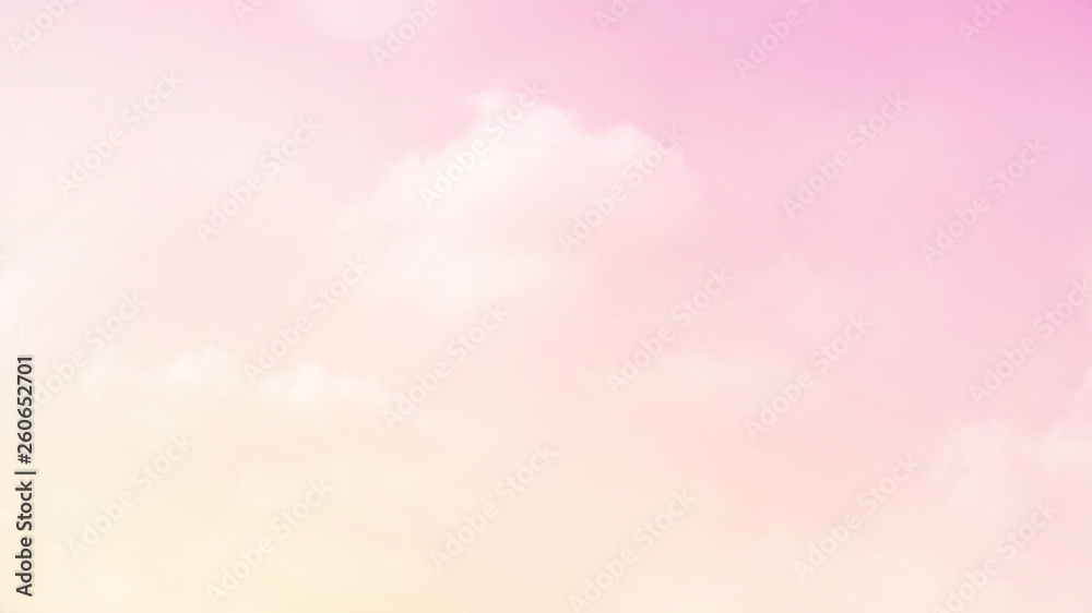 Abstract blurred beautiful soft cloud background with a pastel multicolored gradient with bokeh concept for wedding card design or presentation Abstract blurred beautiful soft cloud background with a pastel multicolored gradient with bokeh concept for wedding card design or presentation