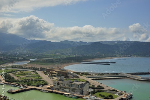 Mysterious Coast of Jinshan, New Taipei City, Taiwan. Photo taken on:April 5,2019