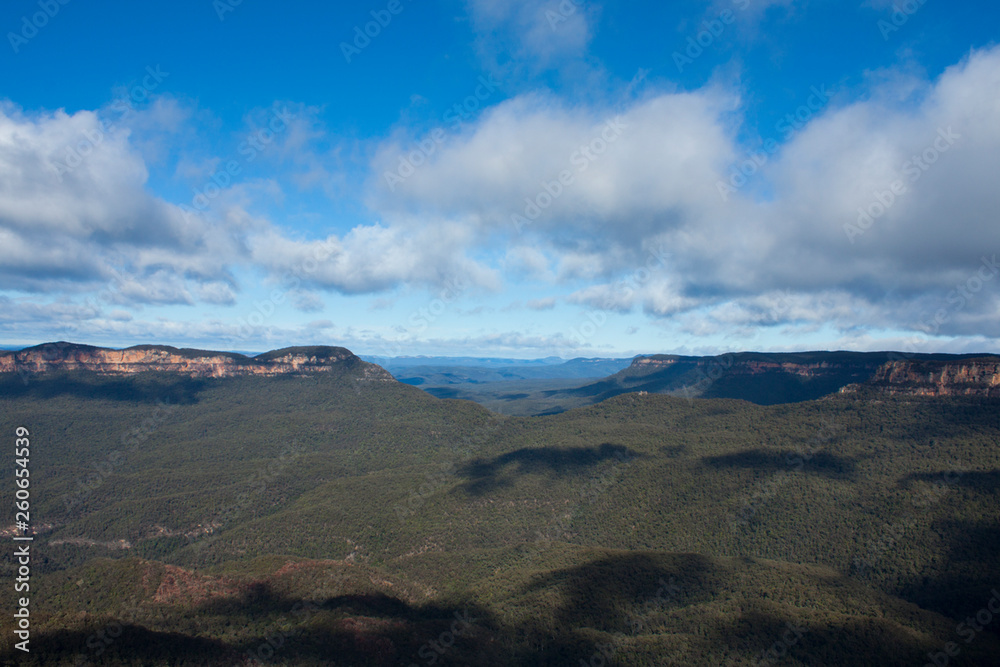 Blue Mountains view from Echo Point Blue Mountains view from Echo Point