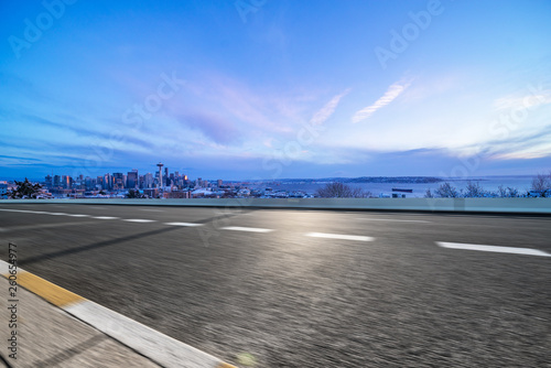 empty highway road