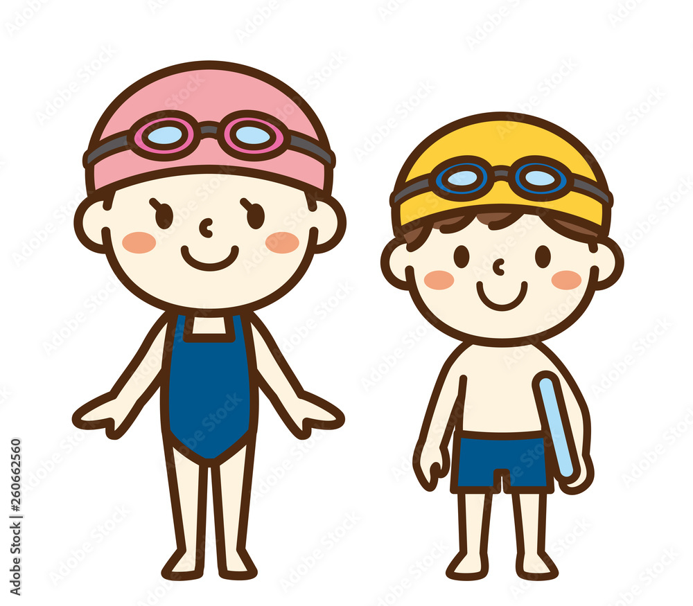 子供　スクール水着