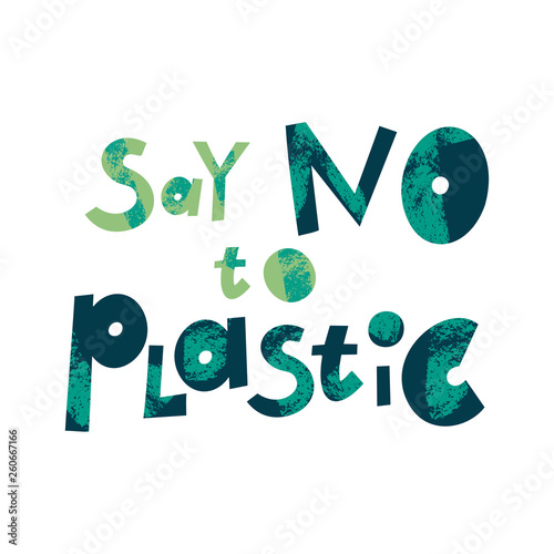 Say no to plastic cartoon lettering