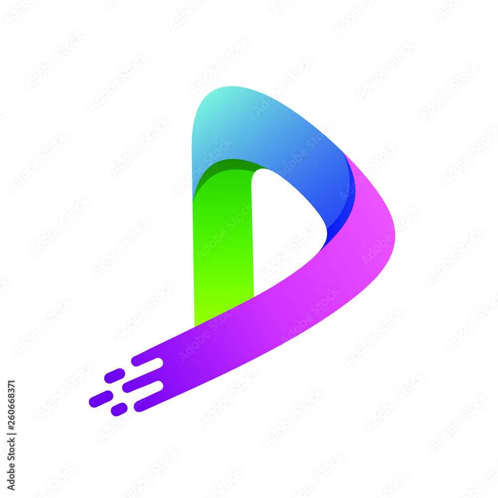 Letter D Logo Vector Letter D Logo Vector
