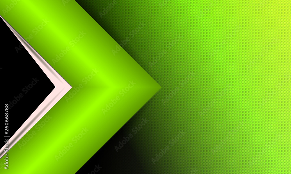 Geometric abstract textural design with a green arrow Geometric abstract textural design with a green arrow