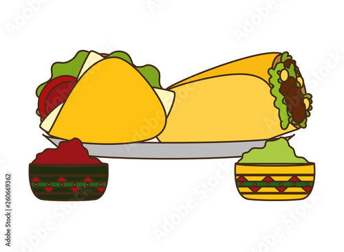 mexican burrito taco sauces