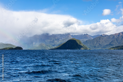 scenery at Lake Te Anau  New Zealand