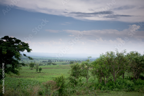 Landscape in Uganda