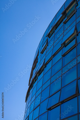 Moderne Glas Fassade