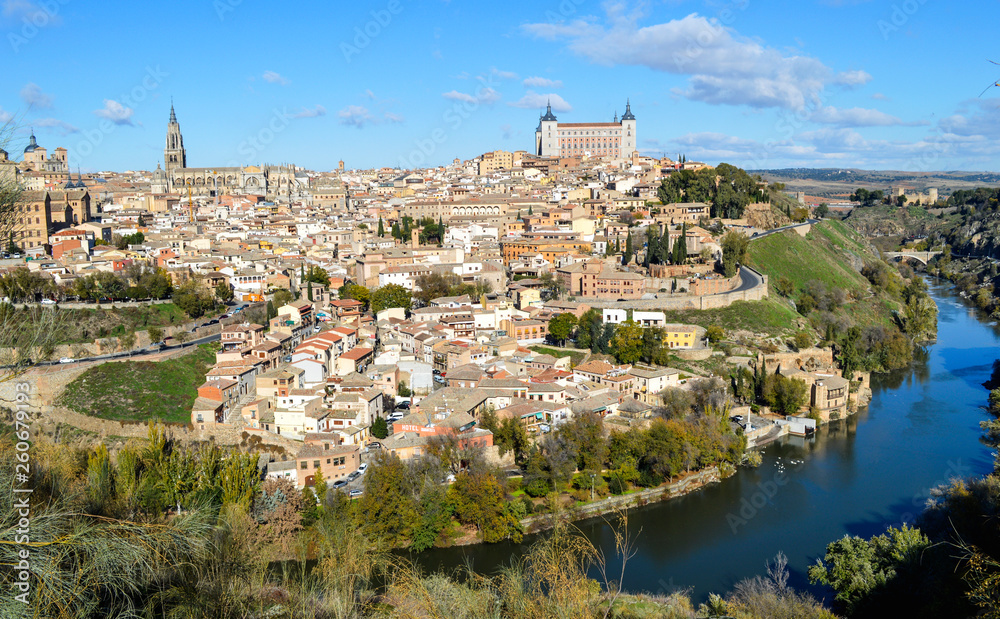 Panoramic view of Toledo.