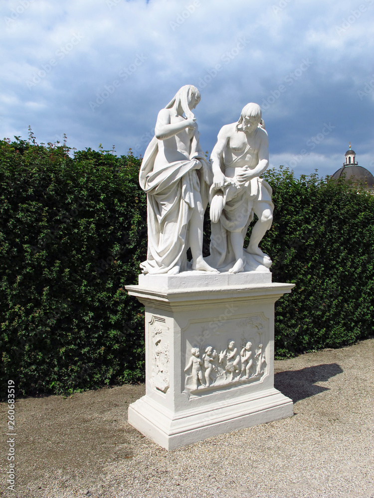 Obraz premium Belvedere, Vienna, Austria