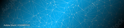 Networks and internet connections abstract vector connection dots