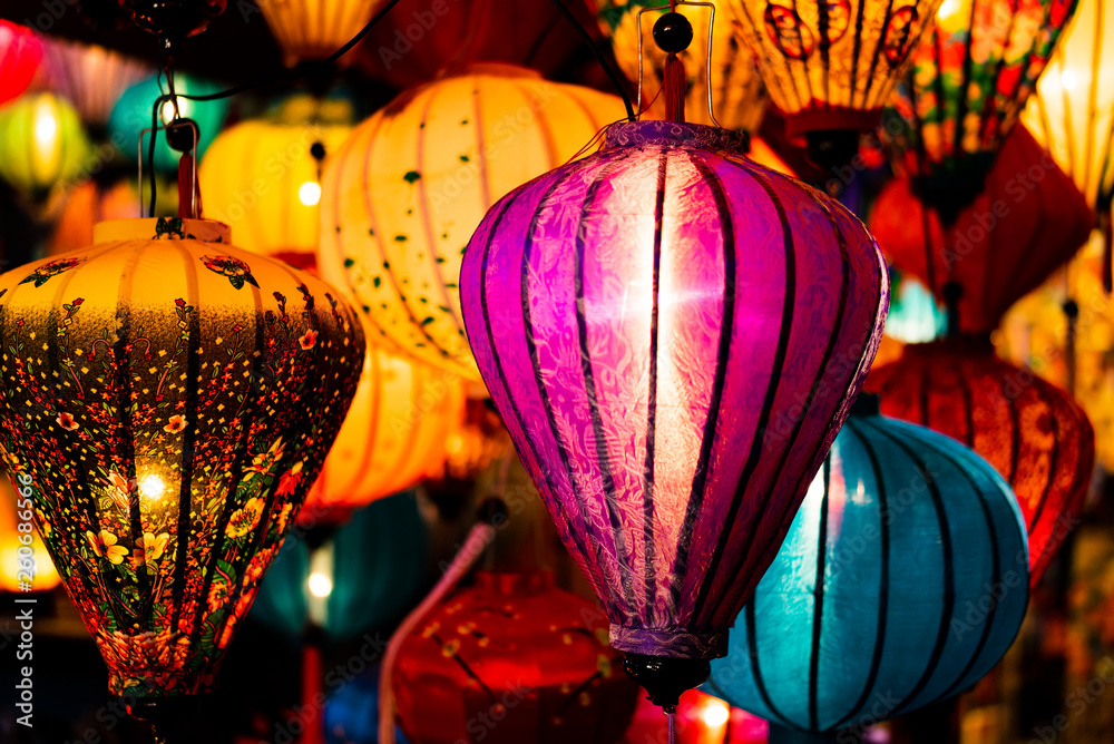 Traditionnal lantern in Hoi An vietnam