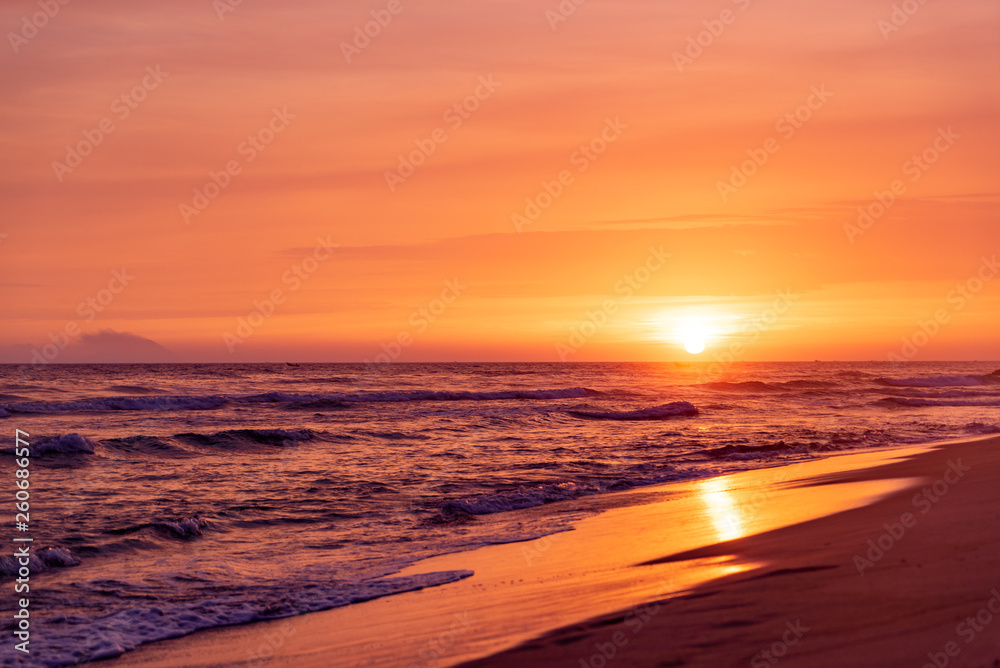 Obraz premium Cua Dai Beach in Hoi An Vietnam