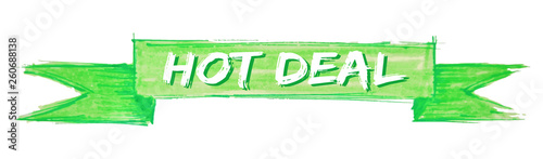 hot deal ribbon
