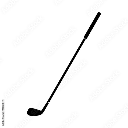 Golf icon or logo on white background