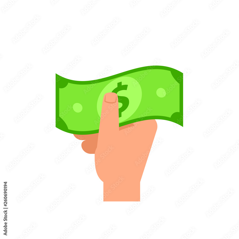 Cash In Hand Clipart
