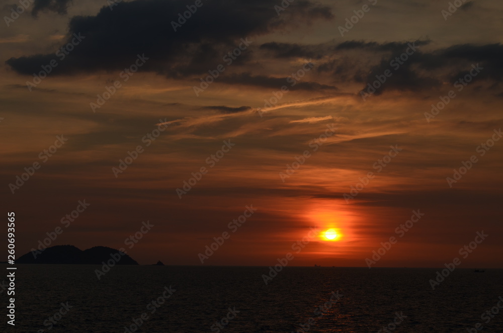 Beautiful Sunset in Thailand Beautiful Sunset in Thailand