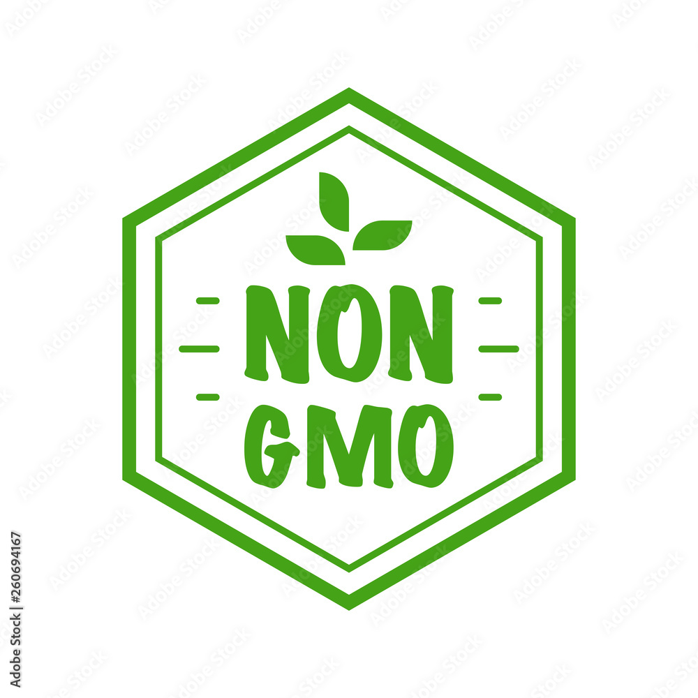 Gmo free badge Stock Vector | Adobe Stock