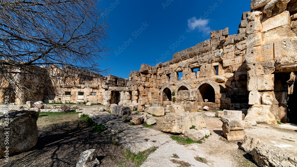 Ruins of Baalbek in Lebanon