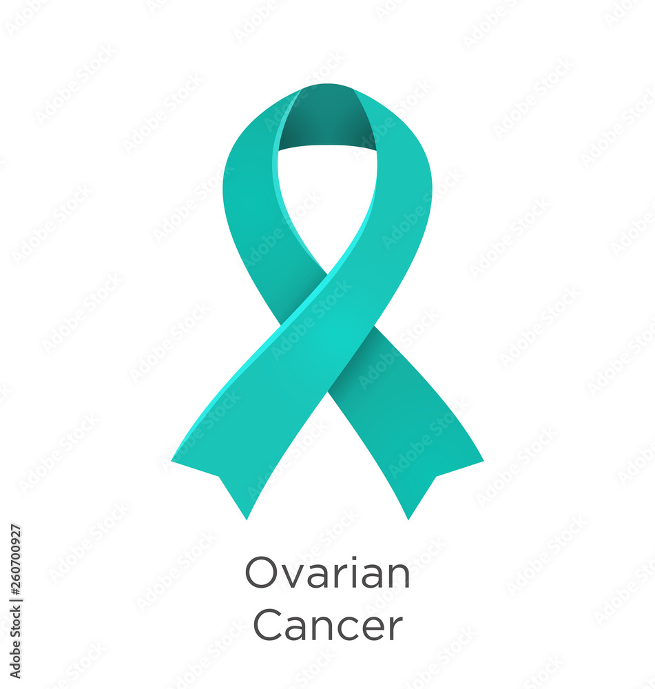 Ovarian Cancer Awareness Month In September Teal Color Ribbon Cancer Ovarian Cancer Awareness Month In September Teal Color Ribbon Cancer