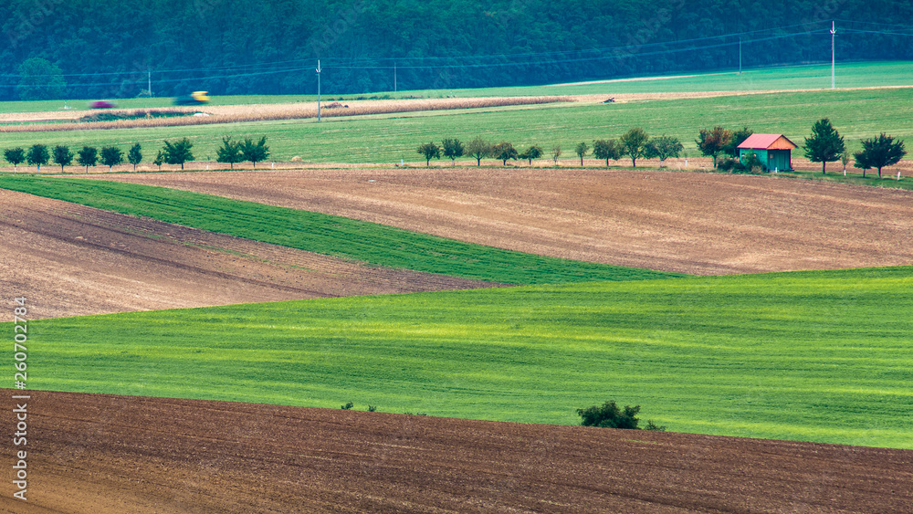 Rolling hills of South Moravia, Czech Republic Rolling hills of South Moravia, Czech Republic