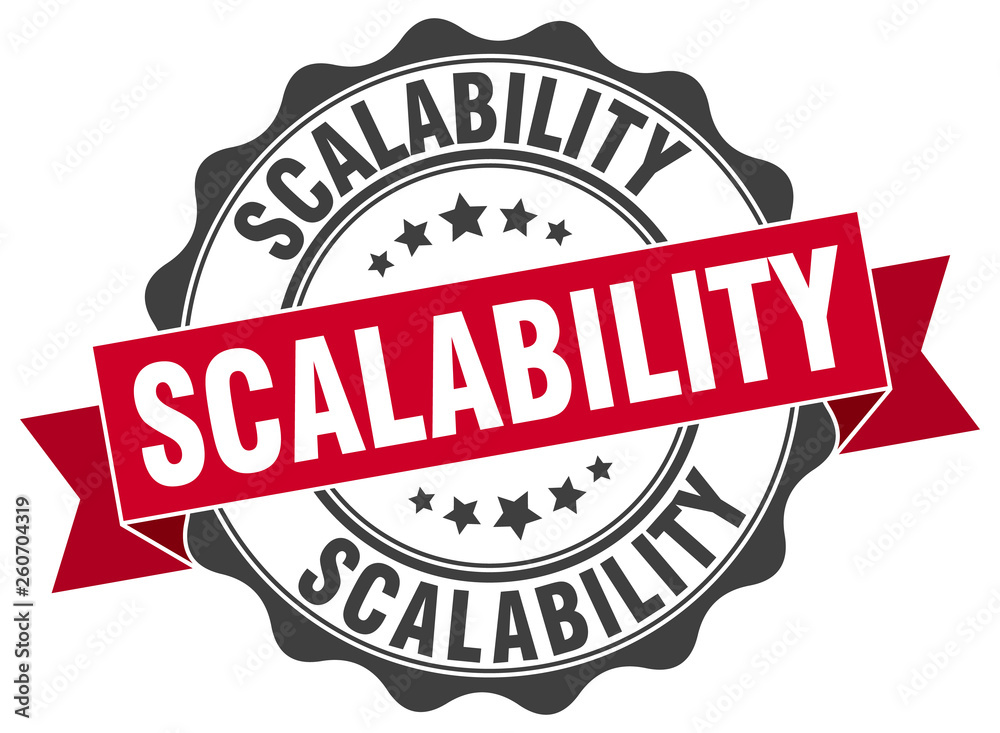 Obraz premium scalability stamp. sign. seal