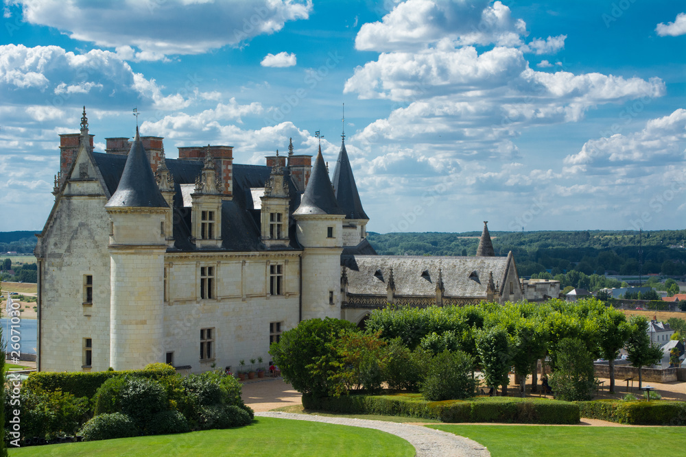 Chateau d'Amboise, France - The Castle in the Indre-et-Loire département of the Loire Valley