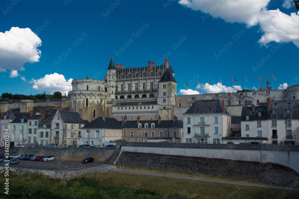 Chateau d'Amboise, France - The Castle in the Indre-et-Loire département of the Loire Valley