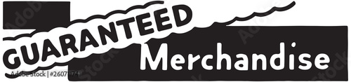 Guaranteed Merchandise - Retro Ad Art Banner