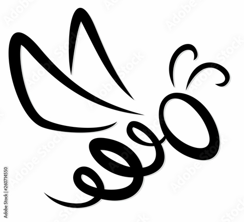 Symbol of flying bee.