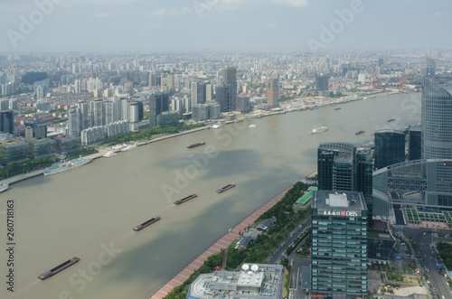 Fototapeta Naklejka Na Ścianę i Meble -  Hanghai City view